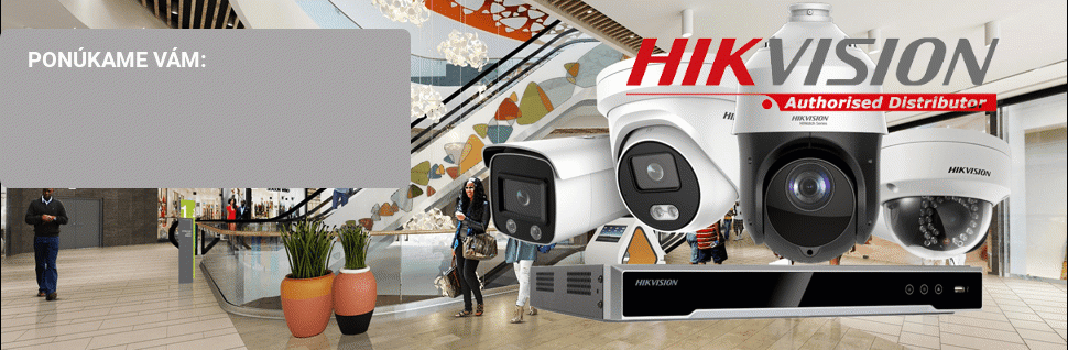 Kamerové systémy HikVision